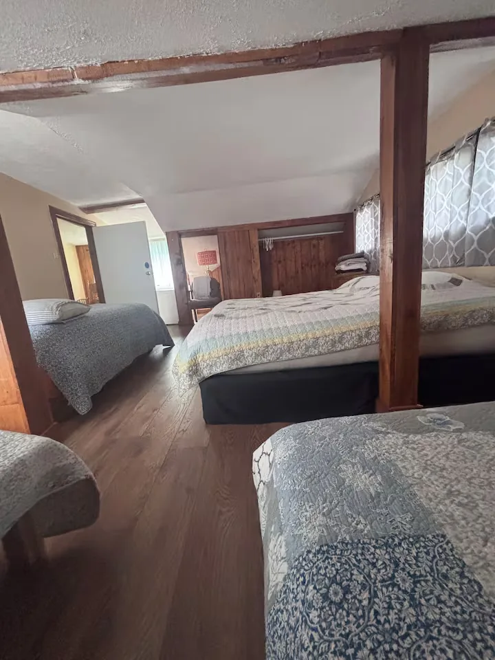 Bedroom with two beds